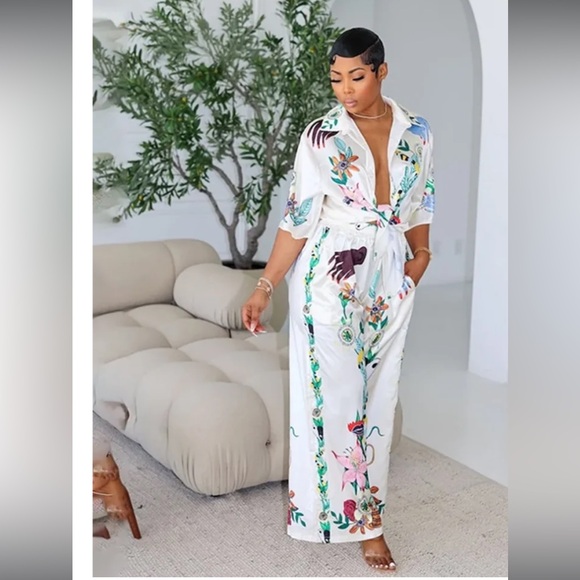 LKLY Beach Printed Summer Two Piece Set S - Picture 6 of 16